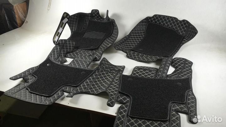3D Коврики Range Rover Салон Багажник из Экокожи