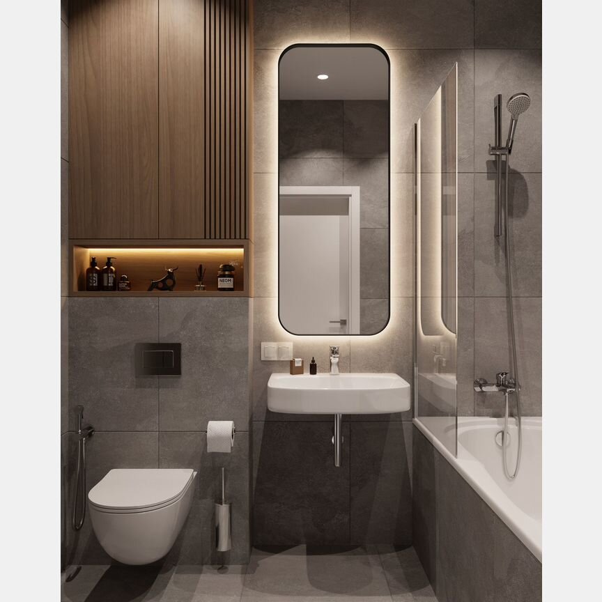 2-к. квартира, 54,5 м², 2/25 эт.