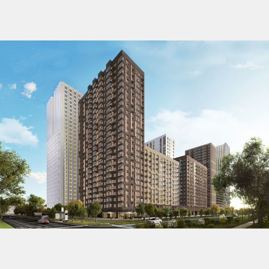 2-к. квартира, 68,8 м², 3/12 эт.