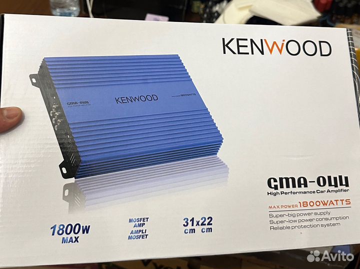 Автомобильный Усилитель Kenwood 1800W