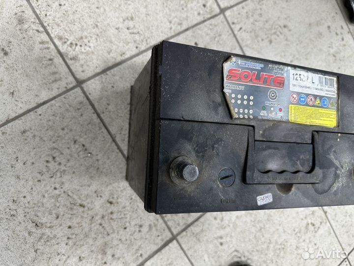 Аккумулятор solite 110ah