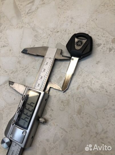 Ключ зажигания для мотоцикла yamaha черный