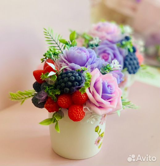 Мыло ручной работы.8 марта