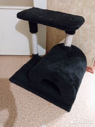 Домик для кошки с когтеточкой