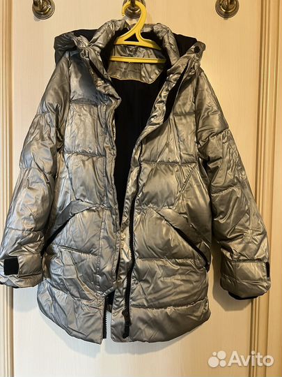 Пуховик для девочки 140 зима zara