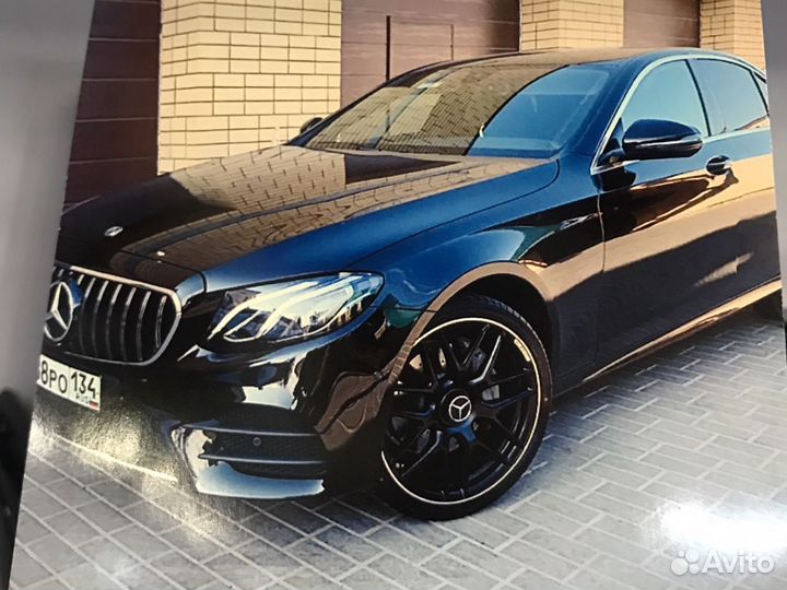 Решетка на Mercedes Benz E-KLass