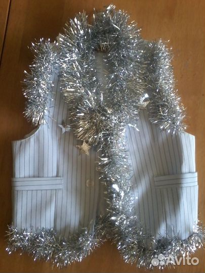 Костюм (жилетка+брюки) (костюм для зайца), 85-95см