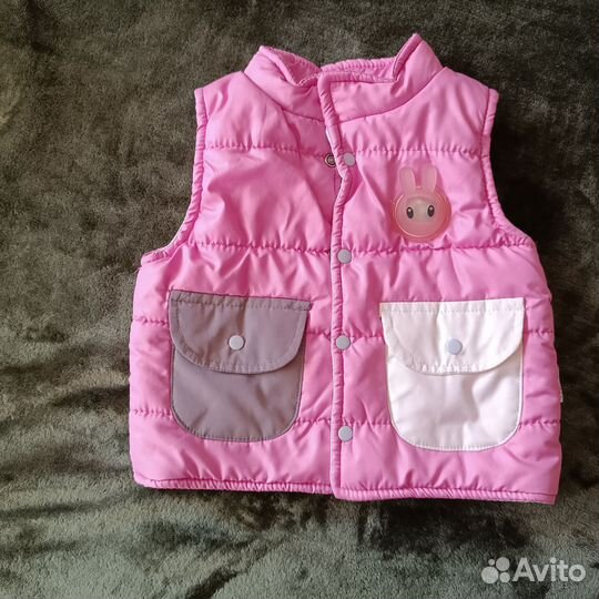 Жилет для девочки 68