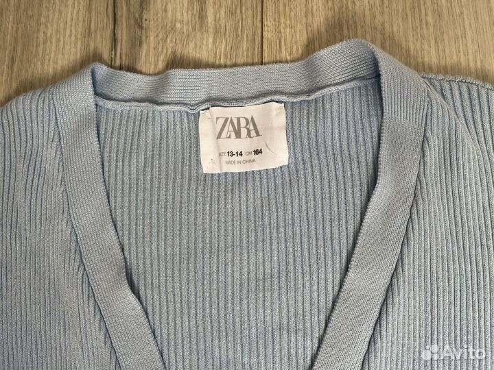 Костюм для девочки шорты, топ, толстовка Zara 158