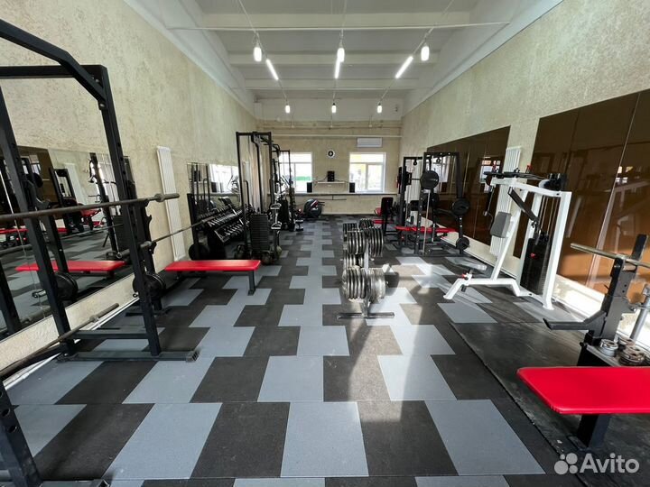 Резиновое покрытие для домашнего спортзала