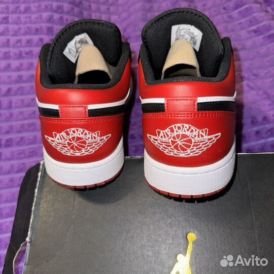 Nike Air Jordan 1 low bred toe оригинал 11US