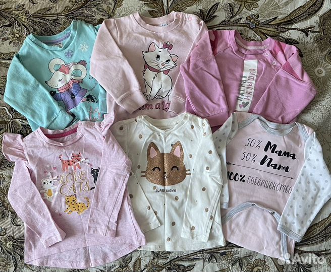 Пакет одежды для девочки 86-92
