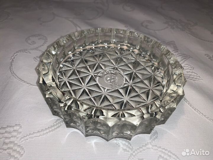 Хрустальная пепельница СССР