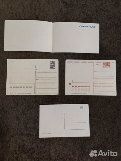 Почтовые карточки 1932г, открытки СССР, наборы