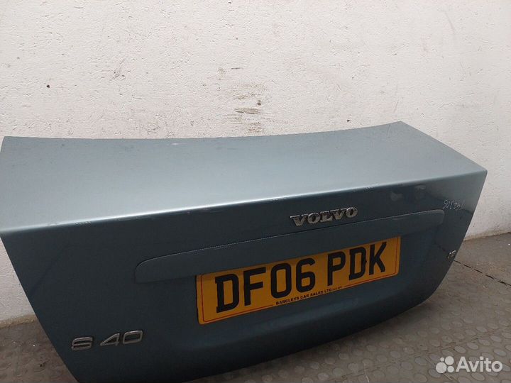 Подсветка номера Volvo S40 2004, 2006