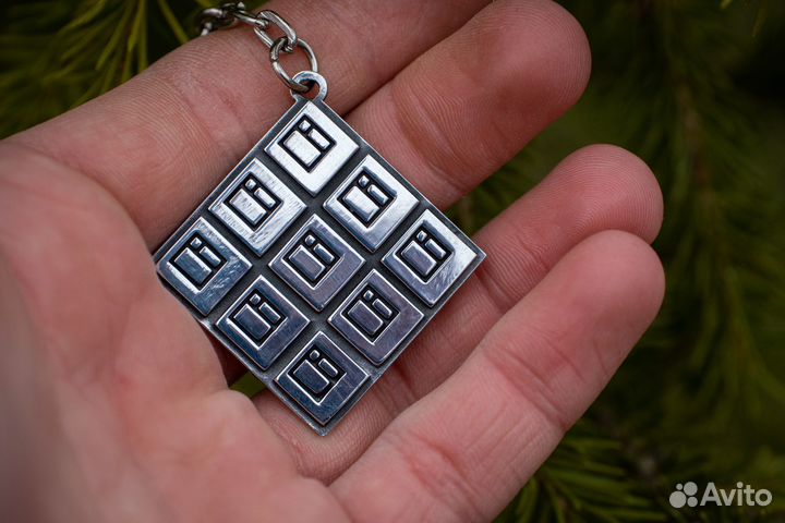 Брелок панелька хрущёвка