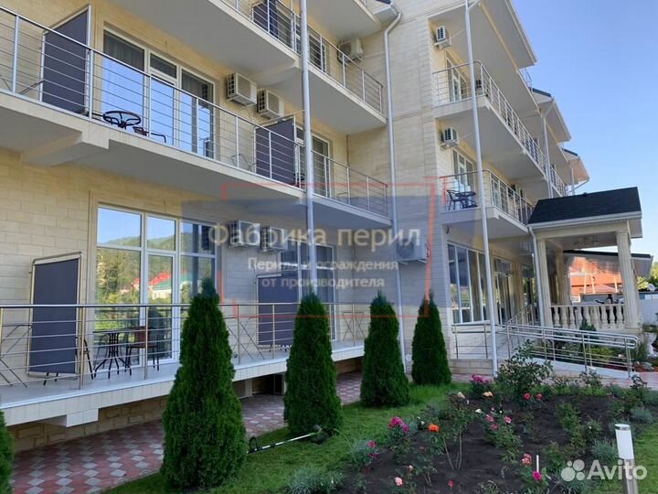 Перила из нержавеющей стали