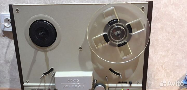 Катушечный магнитофон союз 110