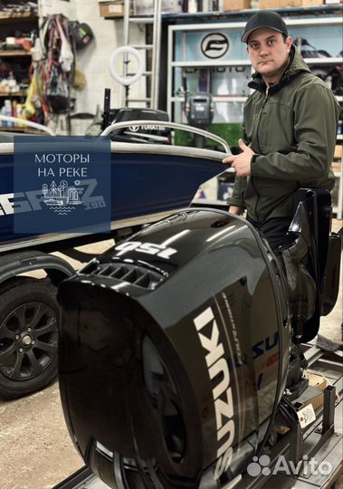 Новый мотор Suzuki DF 150 ATX