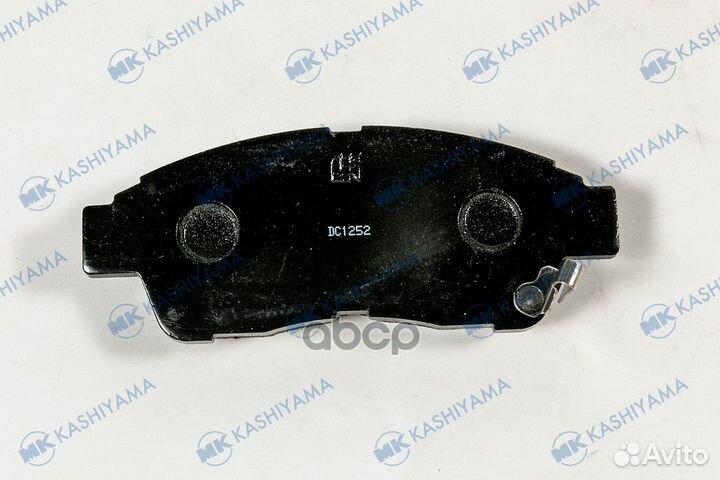 Колодки тормозные дисковые передние toyota corolla