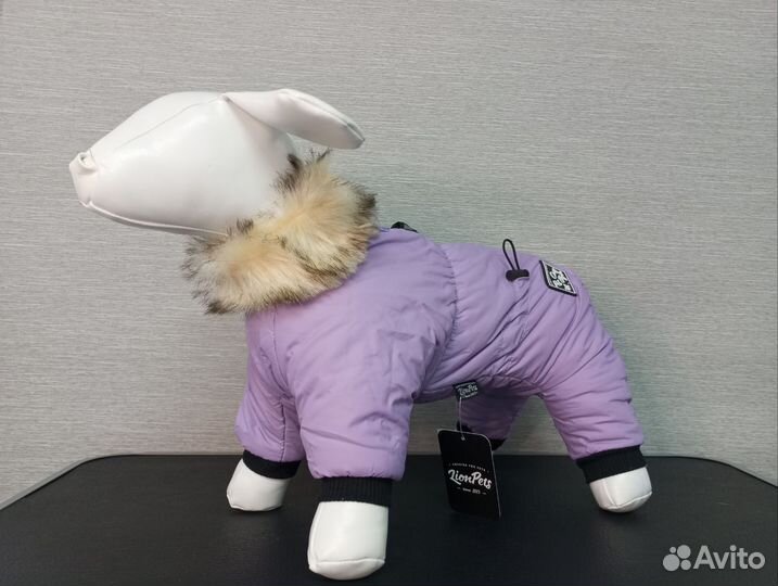 Одежда для маленьких собак зимняя, комбинезон