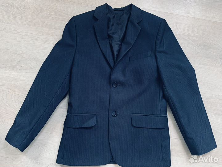 Пиджак школьный для мальчика 152