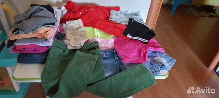 Пакет вещей для девочки 4-5 лет 110-116