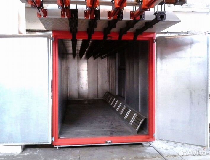 Печь полимеризации кп-500 тупиковая