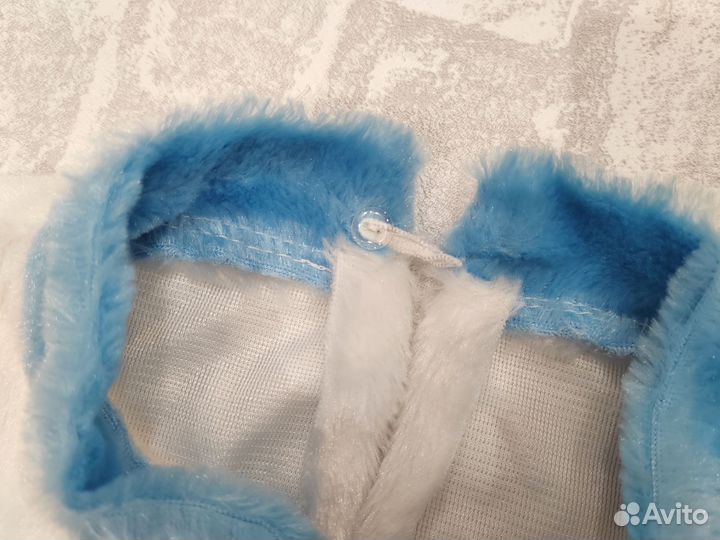 Новогодний костюм для мальчика снеговик