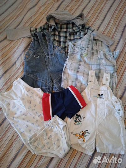 Пакет вещей на мальчика от 4мес