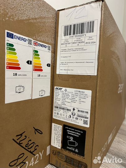 Новый монитор Acer Vero 100Hz IPS