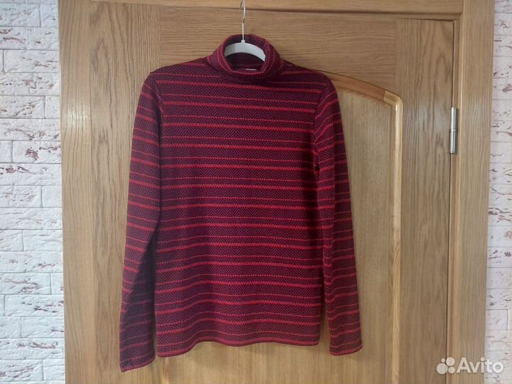 Водолазка трикотажная яркая в полоску Италия