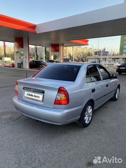 Hyundai Accent 1.5 МТ, 2005, 199 580 км