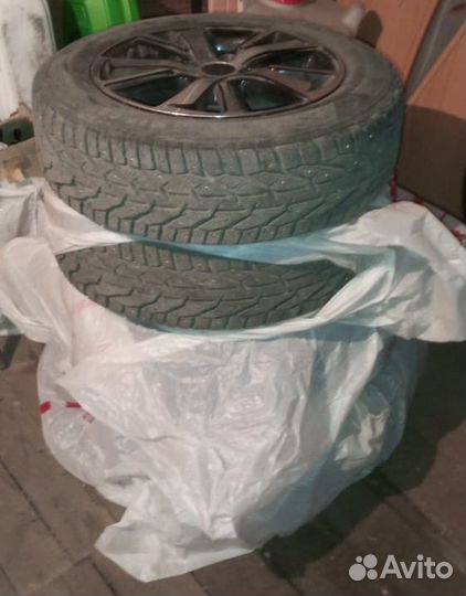 Продам диски с зимней резиной