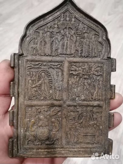 Складень старинный