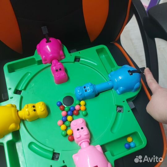 Настольная игра голодные бегемотики