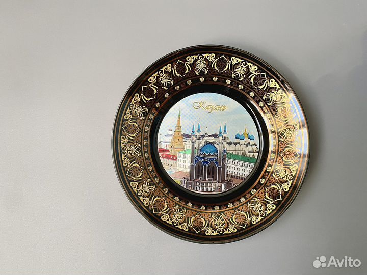 Новая декоративная тарелка сувенирная Казань