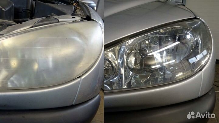 Полировка Фар-Кузова