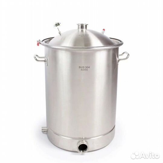 Перегонный куб 70 литров (SUS-304), купольная кры