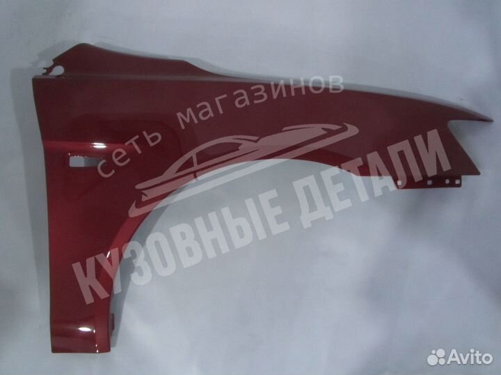 Крыло переднее Mitsubishi Lancer 10 в цвет
