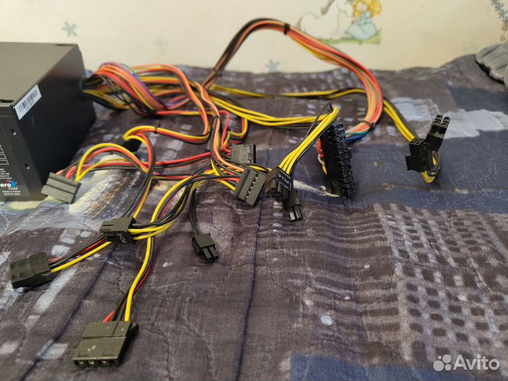 Блок питания aerocool vx plus 600w