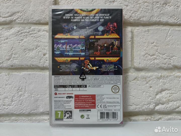 Metaloid Origin Nintendo Switch Новый картридж