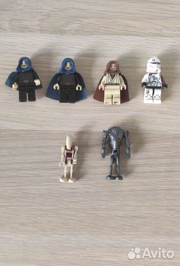 Lego star wars минифигурки, оригинал
