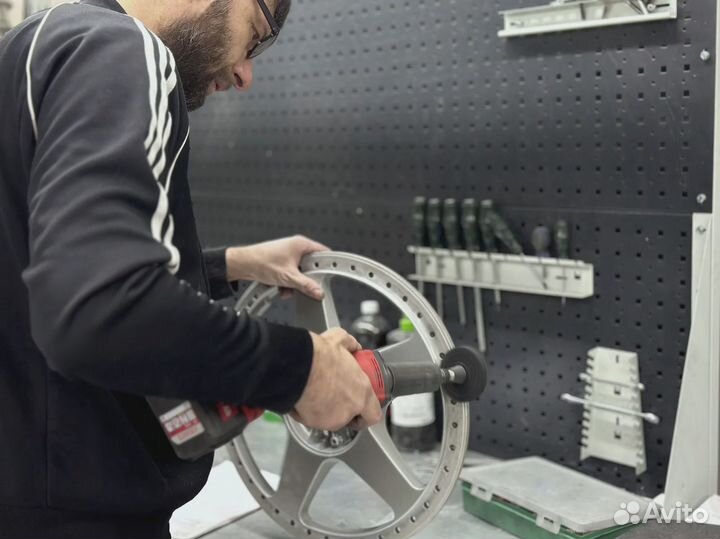 Порошковое окрашивание дисков