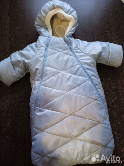 Комбинезон конверт комплект на выписку