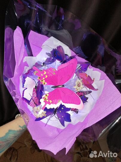 Букет из бабочек