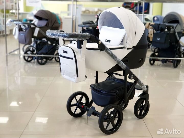 Коляска 2 в 1 adamex Napoli ECO Новая