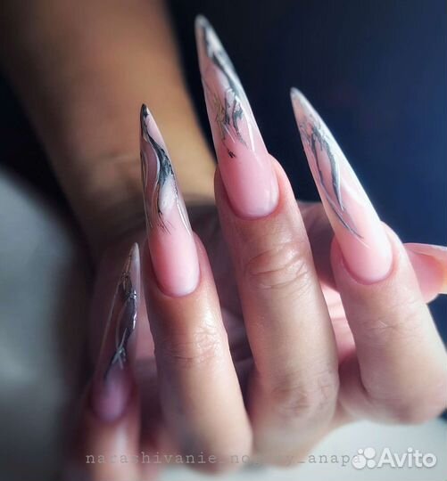 Гель лак, наращивание ногтей