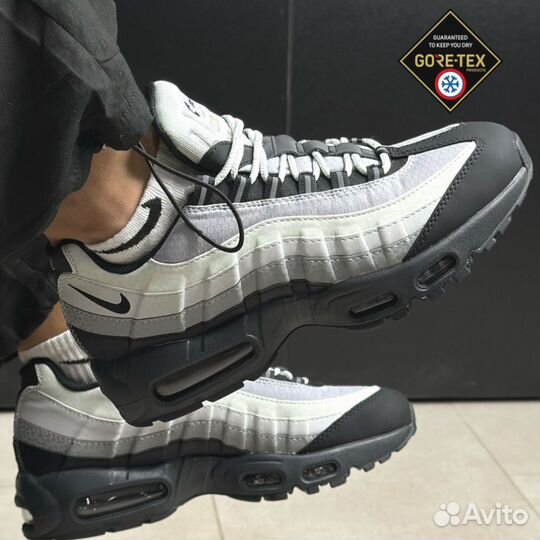 Кроссовки Nike Air Max 95 Essential grey and black