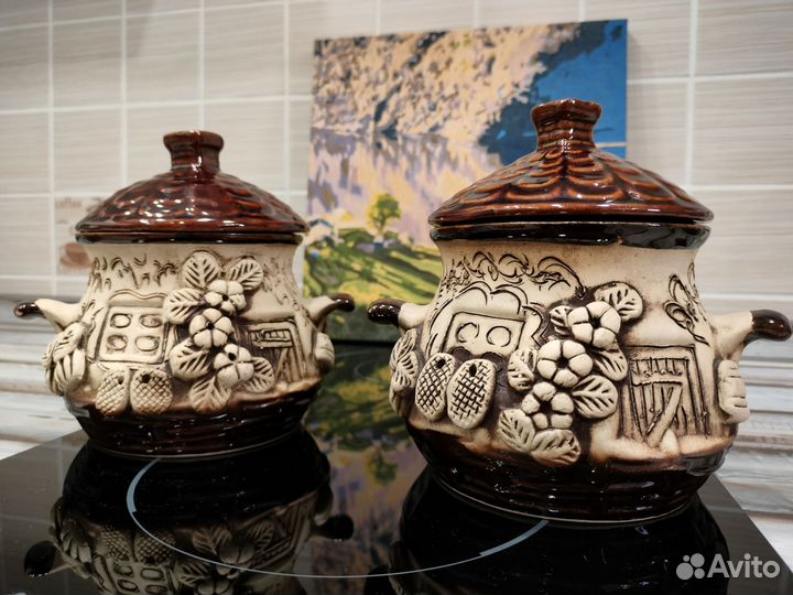 Горшочки для запекания 2 шт